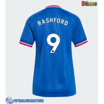 Fotballdrakt Dame Manchester United Marcus Rashford #9 Bortedrakt 2026-27 Kortermet